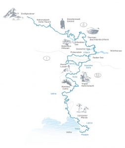 Alpe Adria Trail Map