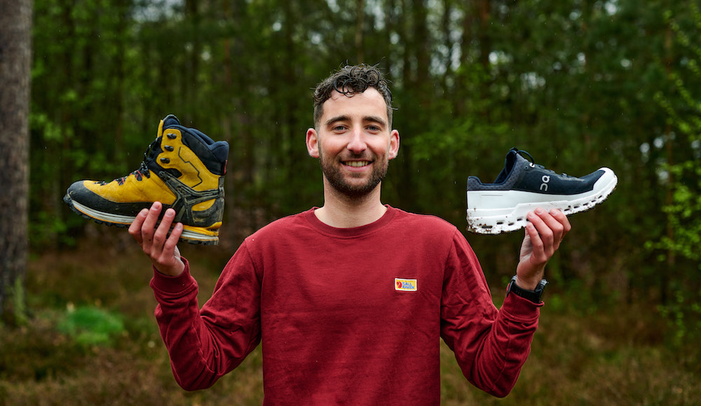 Hoog vs laag schoenen