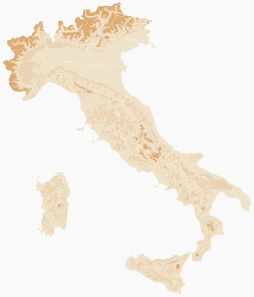 Map Sentiero Italia