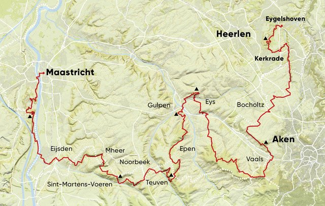 Dutch Mountain Trail Map