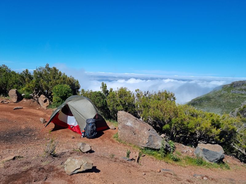 Madeira Pico Ruivo Camping